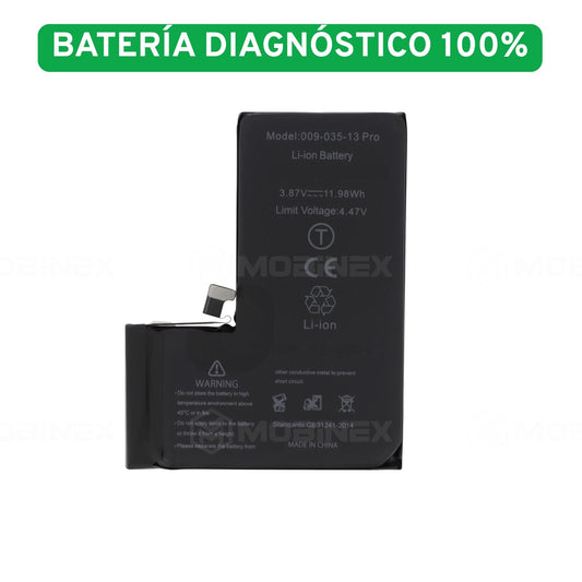 Bateria Diagnostico para iPhone 13 Pro Alta Capacidad y Sin Mensajes - Mobinex Repuestos