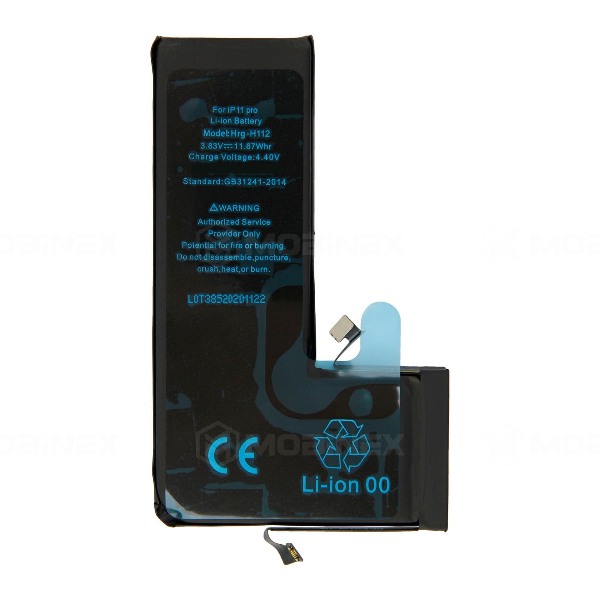 Bateria iPhone 11 Pro ALTA capacidad - Mobinex Repuestos