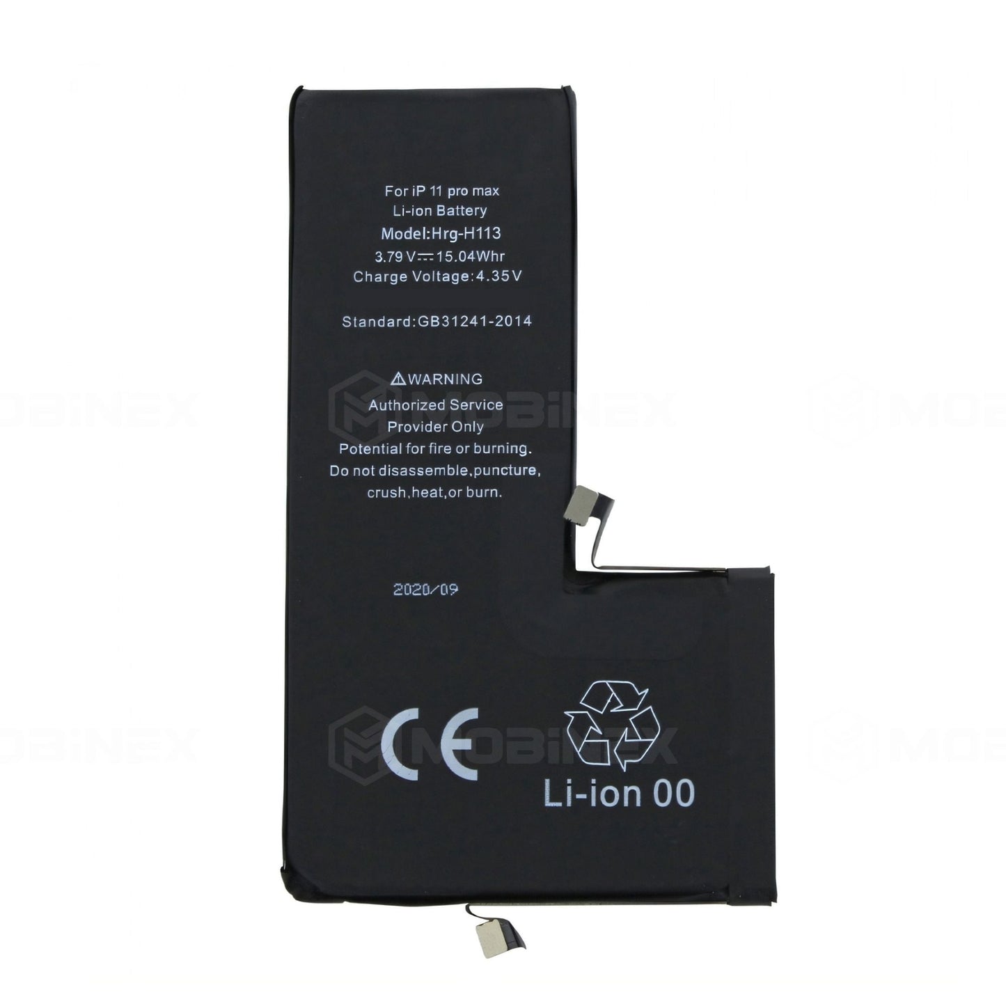 Bateria iPhone 11 Pro Max ALTA capacidad - Mobinex Repuestos
