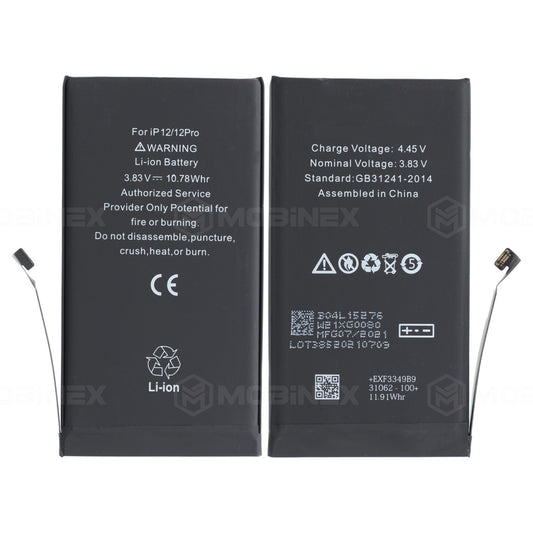 Bateria iPhone 12/12 Pro ALTA capacidad - Mobinex Repuestos
