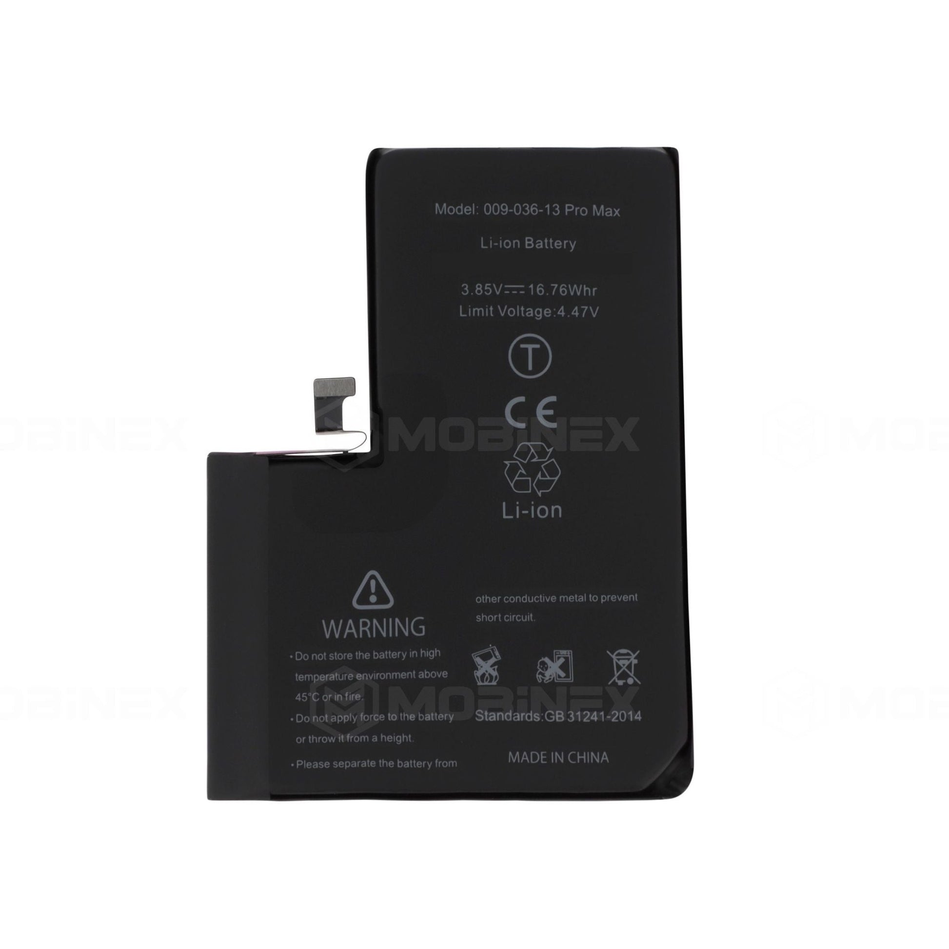 Bateria iPhone 13 Pro Max ALTA capacidad - Mobinex Repuestos