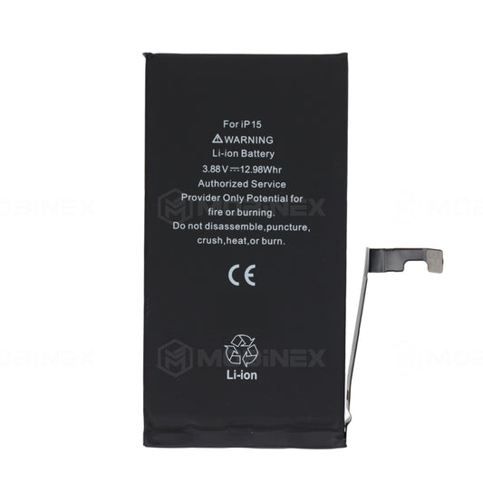 Bateria iPhone 15 ALTA capacidad - Mobinex Repuestos