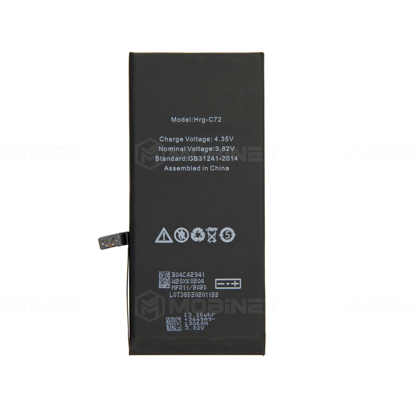 Bateria iPhone 7G ALTA capacidad - Mobinex Repuestos