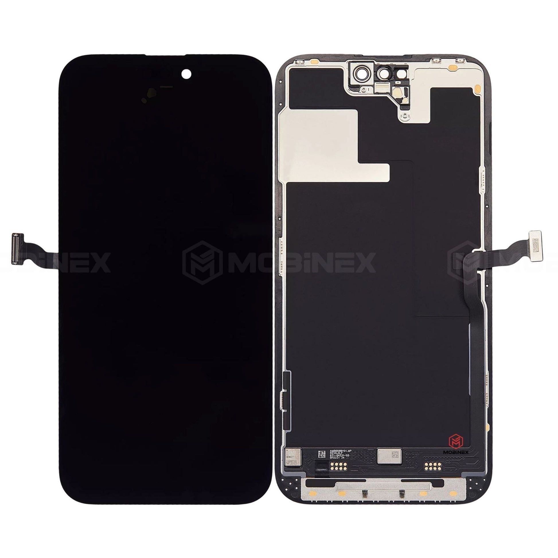 PANTALLA ZY IPHONE 14 Pro con Tecnología COF 1080P LCD - IC INTERCAMBIABLE - Mobinex Repuestos