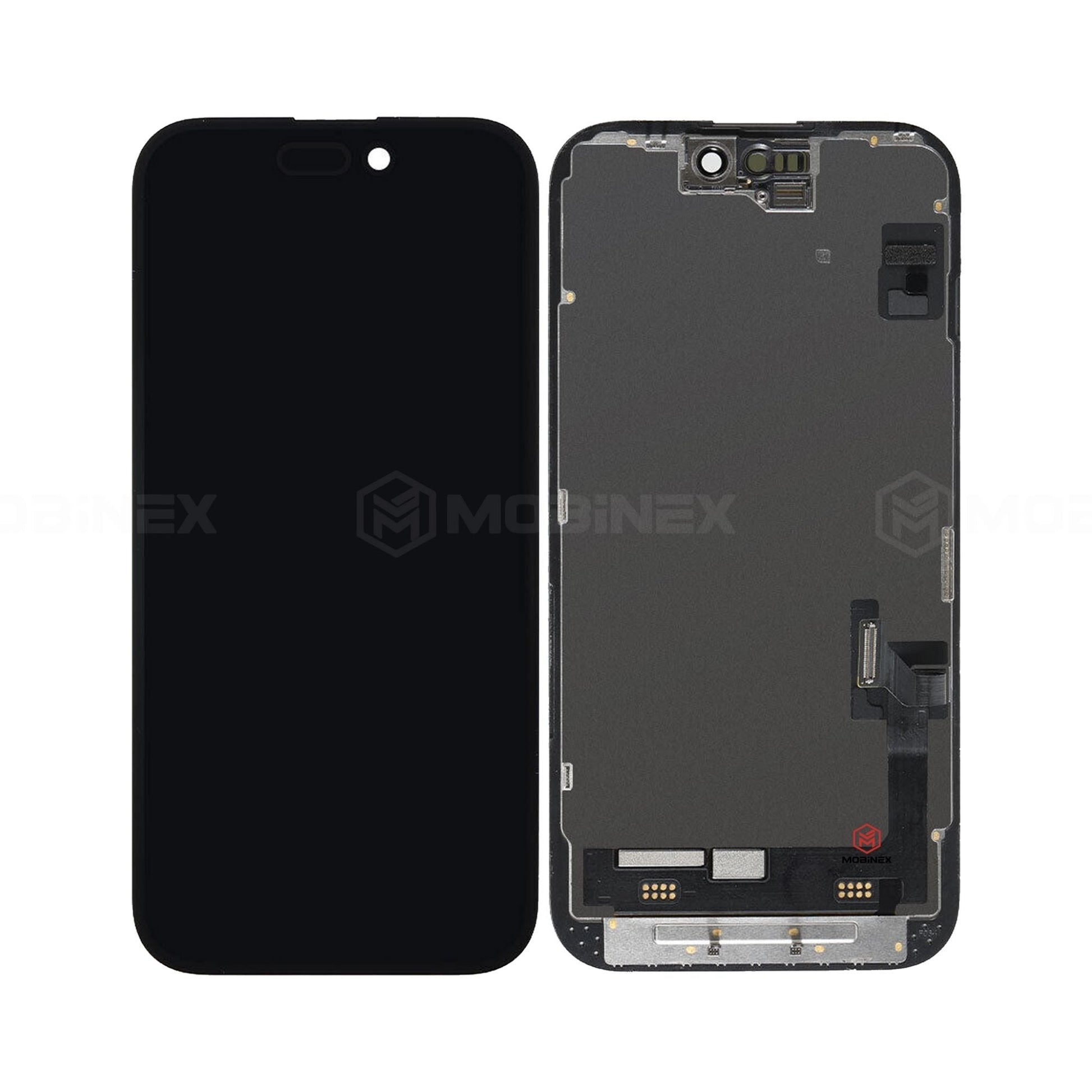 PANTALLA ZY IPHONE 15 con Tecnología COF 1080P LCD - IC INTERCAMBIABLE - Mobinex Repuestos
