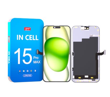 PANTALLA ZY IPHONE 15 Pro Max con Tecnología COF 1080P LCD - IC INTERCAMBIABLE - Mobinex Repuestos